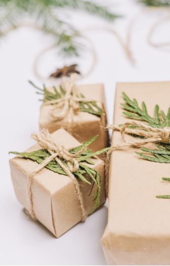 Embalajes de regalo para Navidad