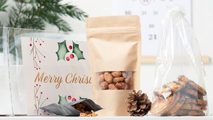 Embalaje de regalo para Navidad