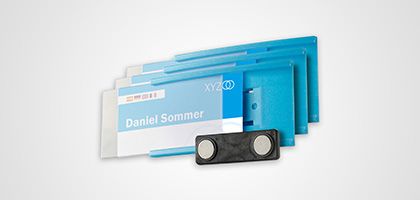 Tarjetas identificativas Meet