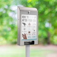 Dispensador de bolsas para perro