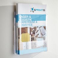 Portafolletos de pared