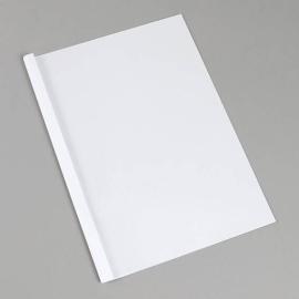 Carpetas térmicas para encuadernación A4, cartón, blanco 