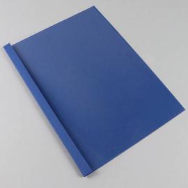 Carpetas térmicas para encuadernación A4, cartón de lino, 60 hojas, azul oscuro
 | 6 mm | 230 g/m²