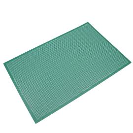 Almohadilla de corte, A1, 90 x 60 cm superficie autocurativa, cuadrícula verde|negro