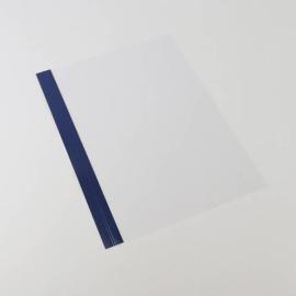 Láminas para encuadernar, SureBind Nobless con hendidura azul|transparente