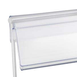 Regleta portaprecios KE 1250 mm | transparente