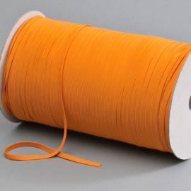 Gomas elásticas de cierre en rollo, 5 mm, naranja (rollo de 500 m) 