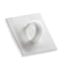 Ojales adhesivos, autoadhesivo 20 x 20 mm (rectangular) | blanco