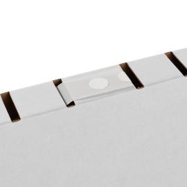 Puntos adhesivos de silicona, ø = 15 mm, permanentes (caja con 5.000 unidades) 
