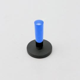 Soporte magnético para láminas, ø = 43 mm, azul 