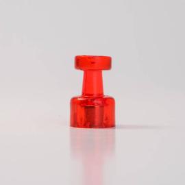 Pins magnéticos, ø = 10 mm, en paquetes de 10 unidades rojo