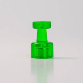 Pins magnéticos, ø = 10 mm, en paquetes de 10 unidades verde