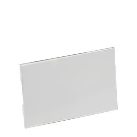Tarjetas identificativas Acryl Clear 90 x 55 mm