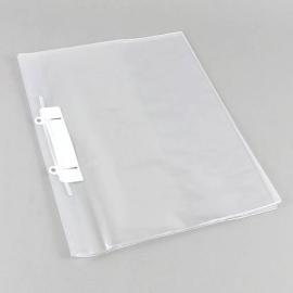 Carpeta portafolios, A4, compartimento visible, lengüeta para archivar, PVC, transparente 