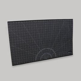 Almohadilla de corte XL, 150 x 90 cm, superficie autocurativa negro