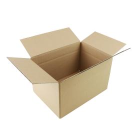 Cajas troqueladas, A4, 7 x 22 x 19,3 cm, cartón corrugado, marrón 