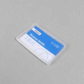 Cajita para tarjetas de visita, 95 x 65 x 11 mm, transparente 