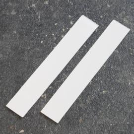 Tiras adhesivas de acrilato puro de doble cara, de muy fuerte adhesión, removible, 15 x 80 mm, 1 mm de ancho 