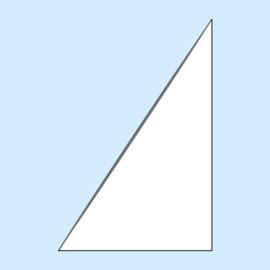 Sobres triangulares, autoadhesivos, lámina, transparentes debajo 210 mm, lado derecho 300 mm de alto