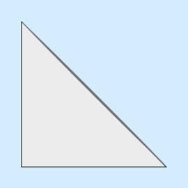 Sobres triangulares, autoadhesivos, papel 