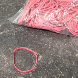 Gomas elásticas multiusos, rojas 50 mm | 3 mm