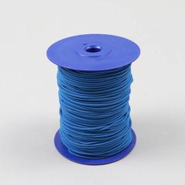 Gomas elásticas de cierre en rollo, 2,2 mm, azul oscuro (L052) (rollo de 100 m) 