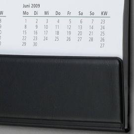 Bordes protectores para calendarios de escritorio, negro 