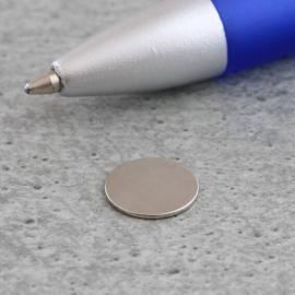 Imanes de neodimio con forma de disco, 10 mm x 0,6 mm, N38 