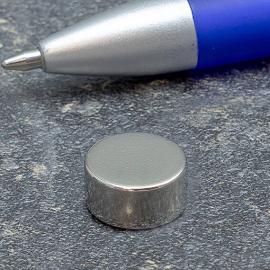 Imanes de neodimio con forma de disco, 12 mm x 6 mm, N45 