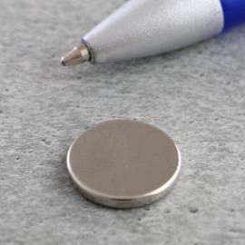 Imanes de neodimio con forma de disco, 15 mm x 3 mm, N35 