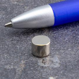 Imanes de neodimio con forma de disco, 8 mm x 6 mm, N52 
