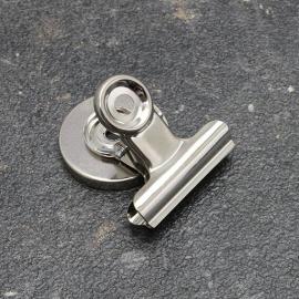 Pinza doble clip magnética, ferrita 38 x 31 mm