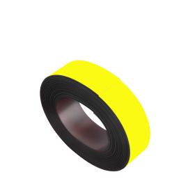 Banda magnética de color, anisótropa (rollo con 10 m) 40 mm | amarillo