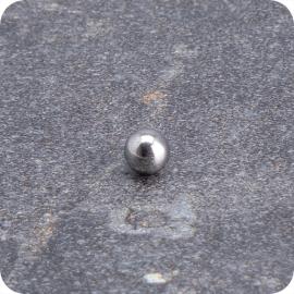 Imanes en forma de bola de neodimio 5 mm | plata