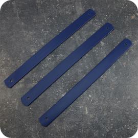 Correas de transporte, PVC flexible, azul marino, 300 x 25 x 2,5 mm 
