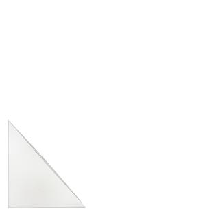 Sobres triangulares, autoadhesivos, lámina, transparentes 70 x 70 mm