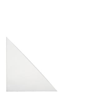 Sobres triangulares, autoadhesivos, lámina, transparentes 120 x 120 mm