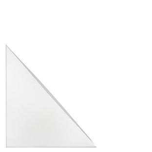 Sobres triangulares, autoadhesivos, lámina, transparentes 150 x 150 mm
