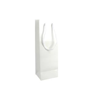 Bolsas para botella, 12 x 36 x 10 cm, blanco 