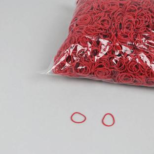 Gomas elásticas multiusos, rojas 15 mm | 1 mm