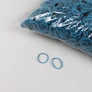 Gomas elásticas multiusos, azules 20 mm | 1 mm