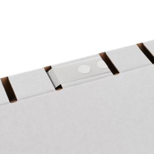 Puntos adhesivos de silicona, ø = 12 mm, permanentes (caja con 5.000 unidades) 
