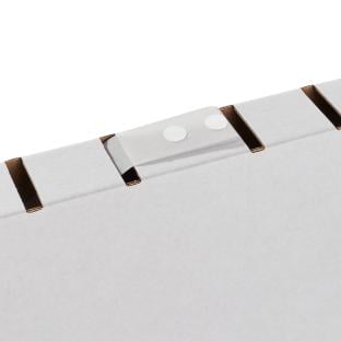 Puntos adhesivos de silicona, ø = 8-10 mm, semipermanentes (caja con 1.000 unidades) 