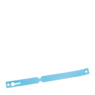 Llaveros cinta para identificación, película de HDPE azul