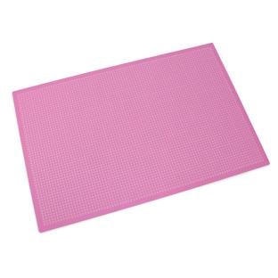 Almohadilla de corte, A1, 90 x 60 cm superficie autocurativa, cuadrícula rosa|gris