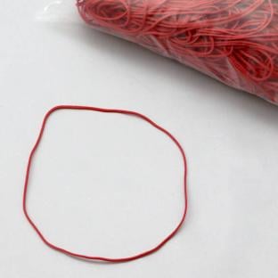 Gomas elásticas multiusos, rojas 120 mm | 1 mm