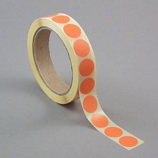 Puntos de marcado, papel naranja | 30 mm