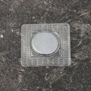 Imanes de neodimio con forma de disco, cosible, cuadrado, 18 mm x 2 mm, N35 