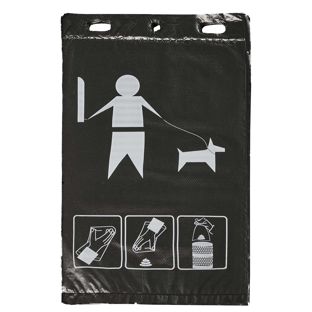 Bolsas para excrementos de perro, 1.000 unidades/ cartón, en bloques de 100 unidades 