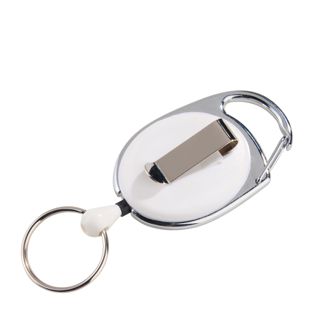 Llavero extensible con clip para cinturón 